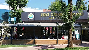 Zeki Cömert Parkında kadınlar oturamıyor...