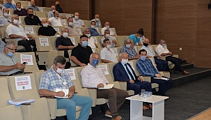 Başkan Babaoğlu, Muhtarlarla istişare toplantısı yaptı.