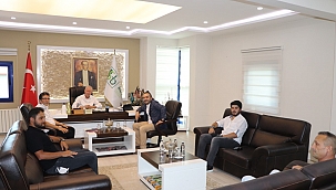 Başkan Sarı'ya 4M Ziyareti...