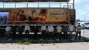 Çanakkale Savaşları Mobil Müzesi Hendek'te...