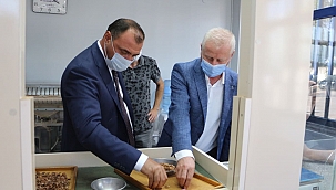 Vali Kaldırım, Sarılar Fındıkta randıman aldı...