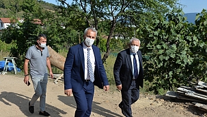 Yollar genişliyor, sel baskınlarına menfezli önlem alınıyor...