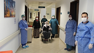 110 yaşında Koronayı yendi!