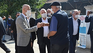 Akyazı'da Gelecek Partisi rüzgarı esti...