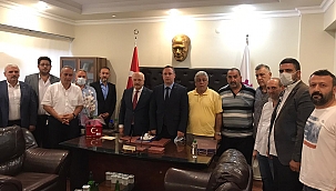 Başkan Namlı, ziyaretlere devam ediyor...