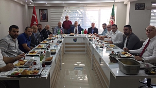 Başkanlar Ziraat Odasını ziyaret etti!