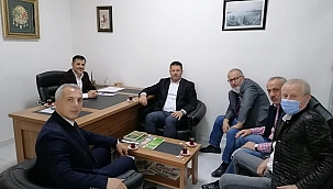 Eski başkan Sofu'ya ziyaretçi akını!!!