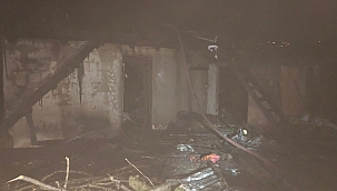 Hendek'te korkutan yangın! 