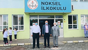 Kaymakam Acır, Okullarda inceleme yaptı...