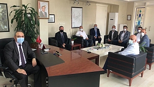 MHP İlçe Başkanı Namlı Ziyaretlere Başladı.