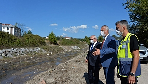 Uludere Çayı temizleniyor... 