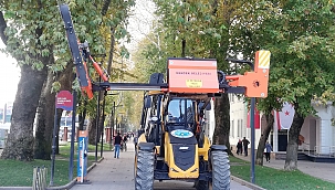 Ağaç Budama Makinesi Hendek'e hayırlı olsun... 