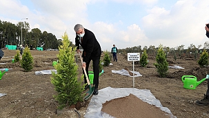 Başkan Yüce: Ağaca değer veren bir milletin torunlarıyız...
