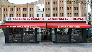 BELPAŞ Çay Evi hizmete başladı...