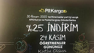 PTT' DEN ÖĞRETMENLER GÜNÜNE ÖZEL İNDİRİM...