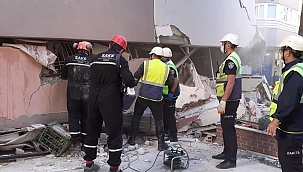 SAKE, DEPREM BÖLGESİNDE HAYAT KURTARMAYA DEVAM EDİYOR...