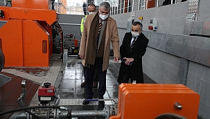 Başkan Yüce, Akçay Barajında inceleme yaptı... 