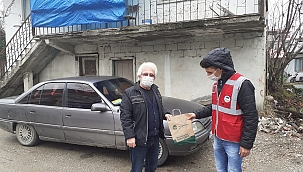 Büyükşehirden her eve maske... 