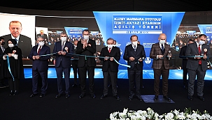 Kuzey Marmara Otoyolu törenle açıldı... 