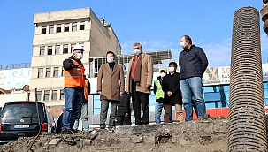 Şehrin yeni meydanı temel atmaya hazırlanıyor... 