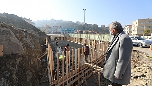 SGK Köprülü Kavşak İnşaatı hızla devam ediyor... 
