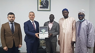 Başkan Babaoğlu, Senegalli işadamlarını Hendek'e davet etti...