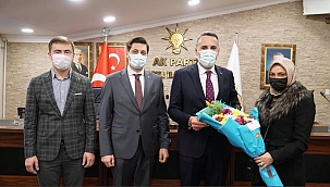 Başkan Baykal'dan Yunus Tever'e hayırlı olsun ziyareti...