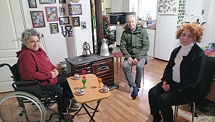 Başkan Sarı ve Dirim, Zerrin Gençol Sadıç'ın çalışmalarından çok etkilendik...