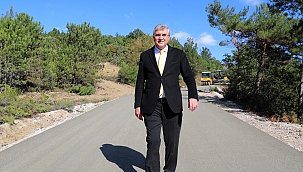 Başkan Yüce: Beton yol tamamen milli kaynaklarımızla üretiliyor...