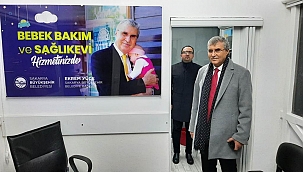 Bebek Bakım ve Sağlık Evi 1 Şubat’ta hizmette...