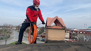 İtfaiyeden baca temizliği uyarısı...