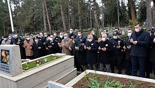 Şehit Ali Gaffar Okkan kabri başında dualarla anıldı...