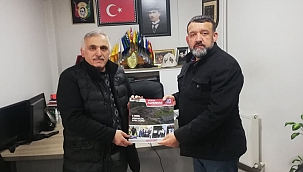 Ali İnci, Hendek Gerçek Haber'i ziyaret etti...