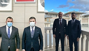 Başkan Yardımcısı Güngör, Yerlikaya ve Özdemir'i ziyaret etti!