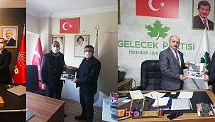 CHP, İYİ Parti ve Gelecek Partisine Almanak Ziyareti...
