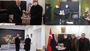 Demirel, Varlıca ve Kutlu'ya Almanak Ziyareti...