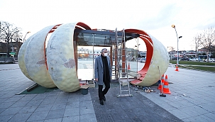 KABAK MOTİFLİ SATIŞ OFİSİ KABAĞIN TANITIMINA KATKI SUNACAK