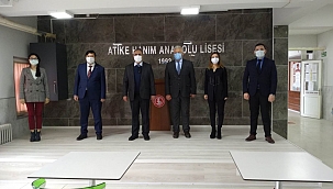 Kaymakam Acır, güçlendirme yapılan okulları ziyaret etti...