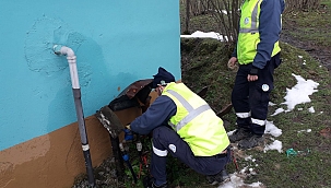 Kısıtlama günlerinde Sakarya Büyükşehir ekipleri çalışıyor...