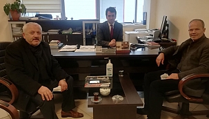 Muhtar İskefiyeli'den Hastane ve Ziraat Odası Ziyareti...