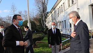 Yavuz’dan Yüce’ye ziyaret...