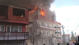 Yenimahalle'de korkutan yangın!