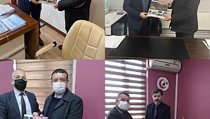 Başkanlara Almanak Ziyareti...