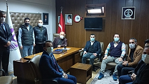 Deva Partisi Adapazarı İlçe Başkanlığı, Kahveciler Odası Başkanlığı’nı Ziyaret Etti