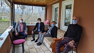 HAFIZ USTA'YA GEÇMİŞ OLSUN ZİYARETİ