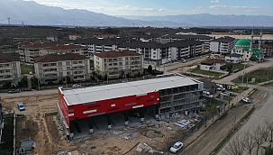 Hendek İtfaiye Binasının yapımında sona geliniyor...