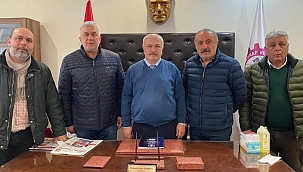 Hendek Kızılay, Aşevine destek verenlere teşekkür ziyareti yaptı...