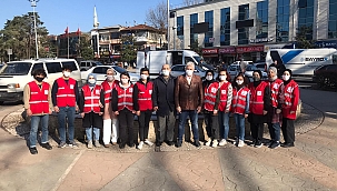 Hendek Kızılayından Çiçek Kampanyası...