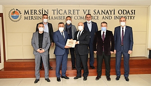 Sakarya Ticaret Borsası Heyeti Mersin Ticaret ve Sanayi Odası’nı Ziyaret Etti