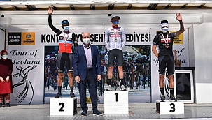 26. Mevlana Turu’nda Büyükşehirli sporcular podyuma çıktı.